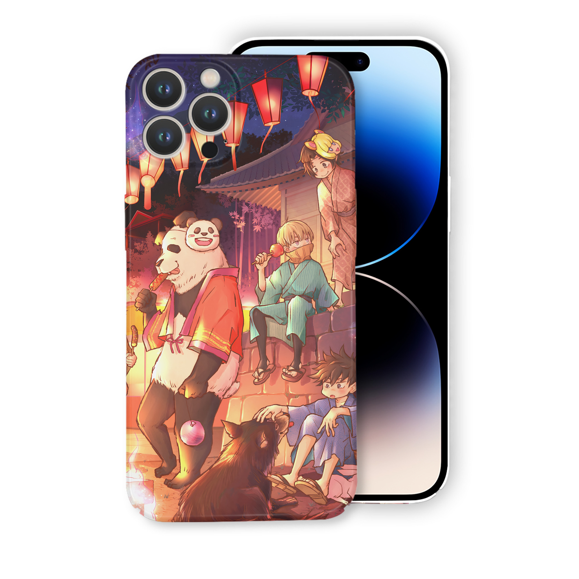 （画像用） 呪術廻戦 Jujutsu Kaisen 【iPhone 14シリーズ対応】ハードケース